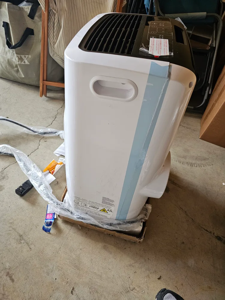 White DeLonghi Penguin Portable Air Conditioner image indicator(4)