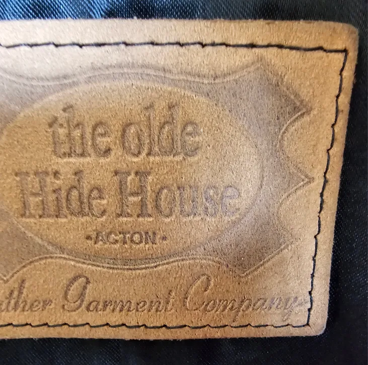 The Olde Hide House Black Leather Coat image indicator(2)
