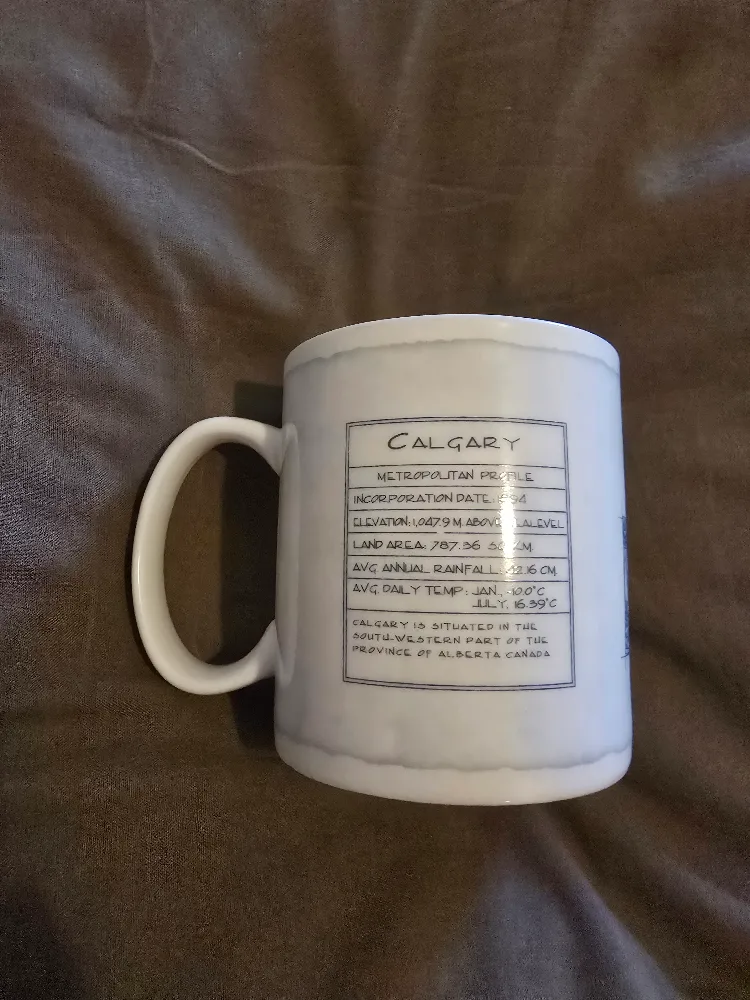 Calgary Stampede City Mug Excellent No box image indicator(2)