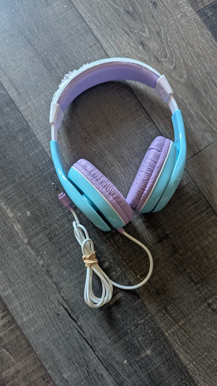 Frozen Elsa Anna Wired Headphones for kids image indicator(4)