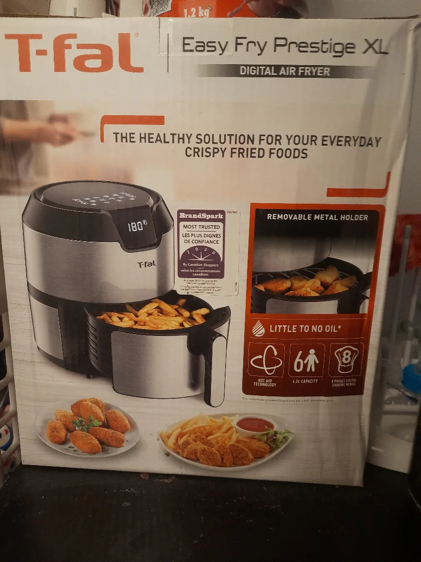 new T-fal Easy Fry Prestige XL Digital Air Fryer image indicator(4)