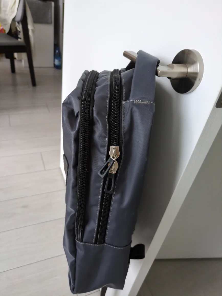 space grey backpack with laptop compartment image indicator(2)