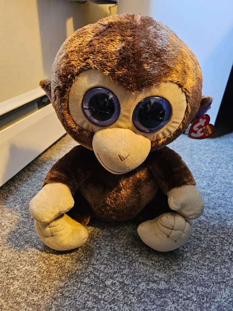 17" Ty Monkey plush thumbnail