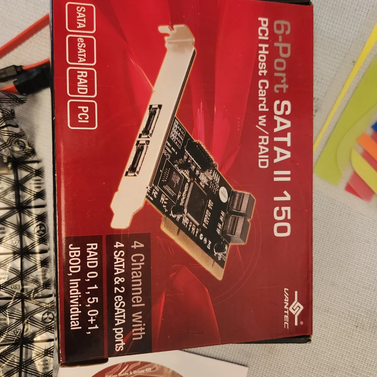 Vantec 6-Port SATA II 150 PCI Host Card w/ RAID thumbnail