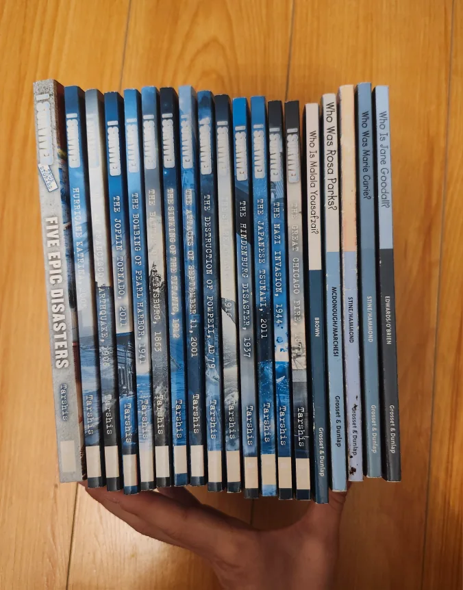 Scholastic Books - 'I Survived' Series and 'Who Was' Series image indicator(2)