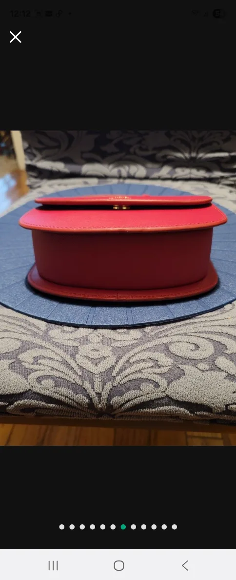 A.P.C. Red Leather Crossbody Bag image indicator(6)