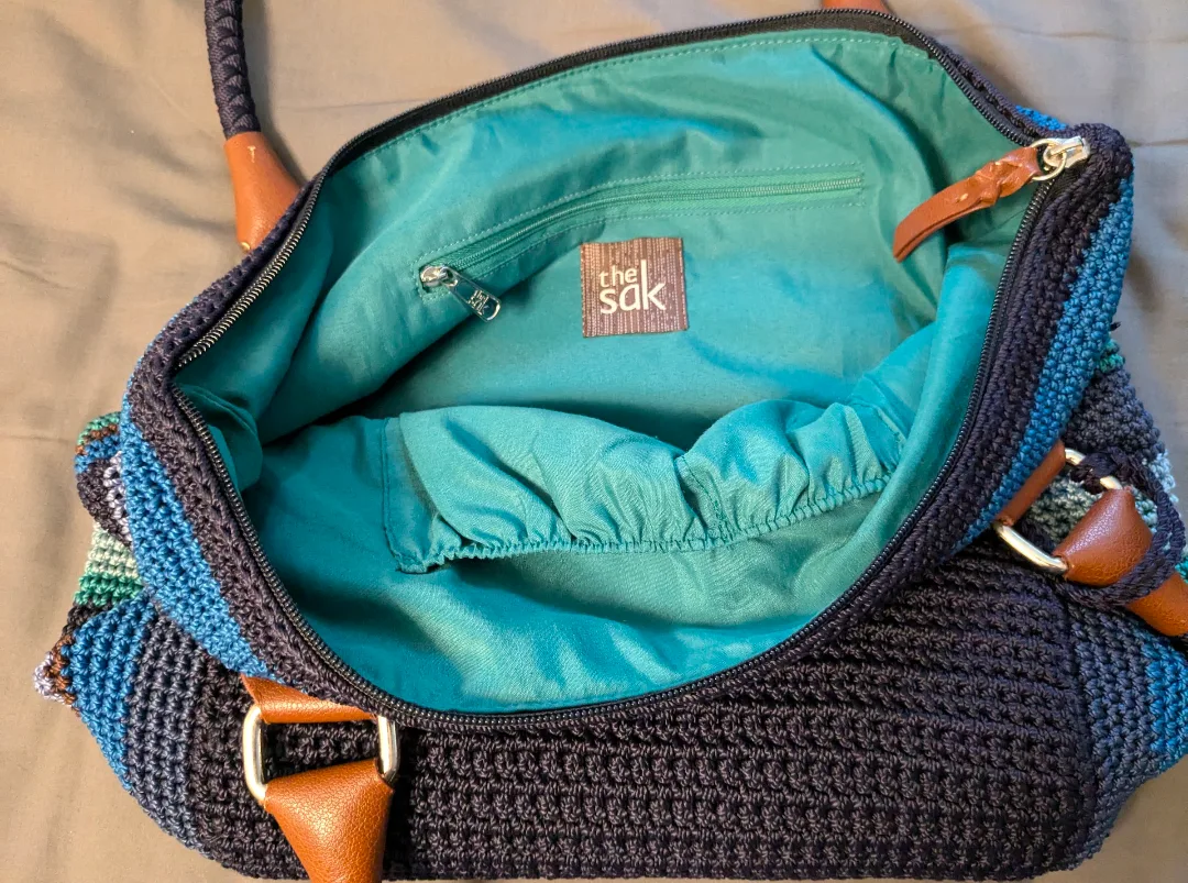 The Sak Crochet Striped Tote Bag image indicator(3)