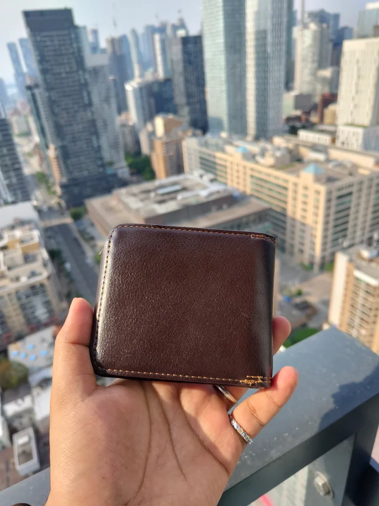 One Piece Brown Leather Wallet✨ image indicator(2)