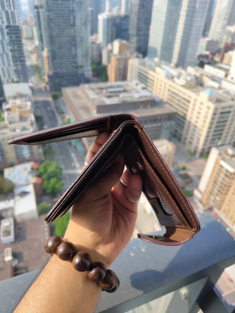 One Piece Brown Leather Wallet✨ image indicator(6)