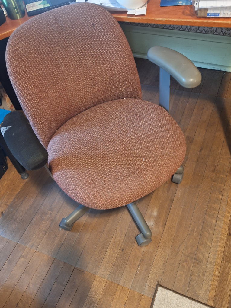 Office Chair and Floor Mat