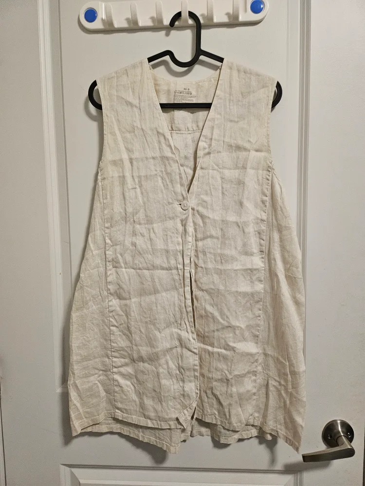 Muji Sleeveless Vest - XS thumbnail