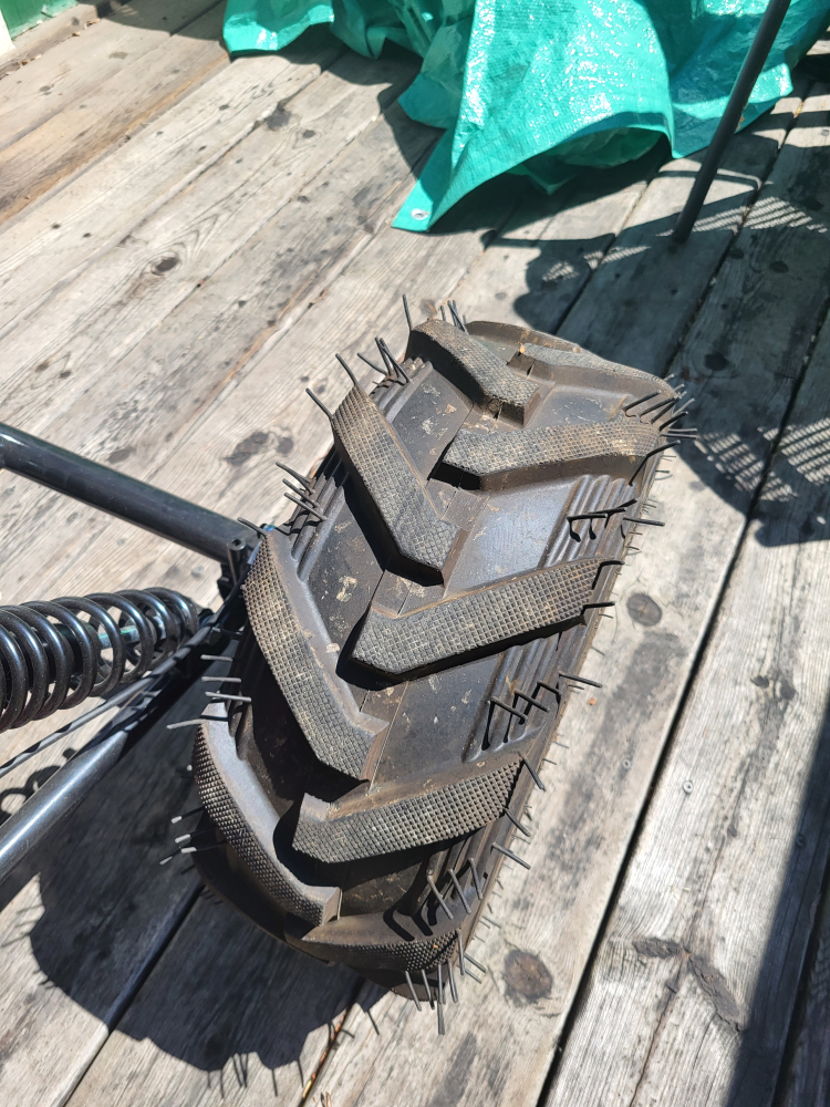 Off-Road Go-Kart with Studded Tires - photo 4
