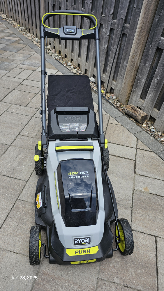 Ryobi 40V HP Brushless Lawn Mower