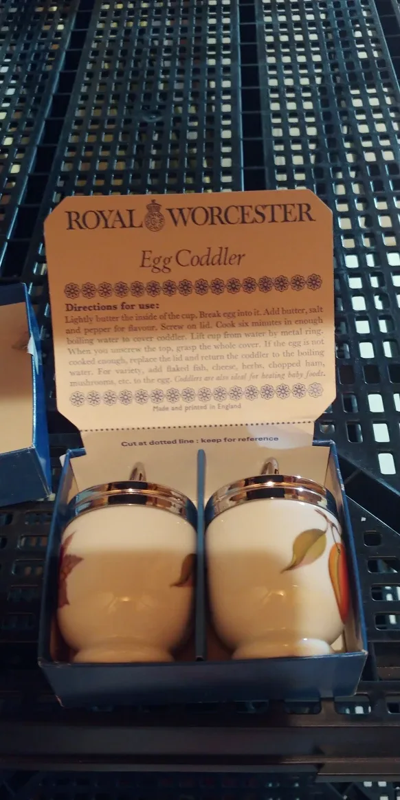 Royal Worcester Egg Coddlers thumbnail