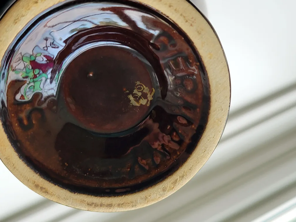 Vintage German Pottery Planter & Vase Set image indicator(4)