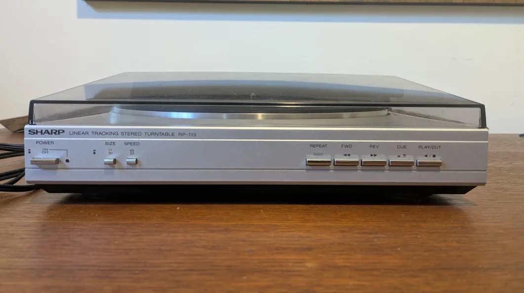 Sharp Linear Tracking Stereo Turntable image indicator(5)