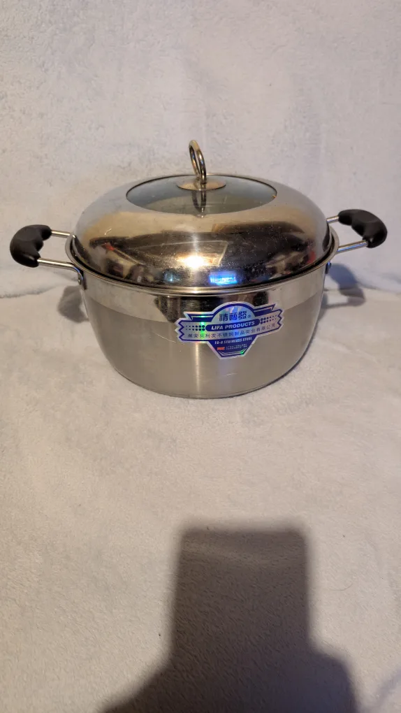 Stainless Steel Pot with Lid thumbnail