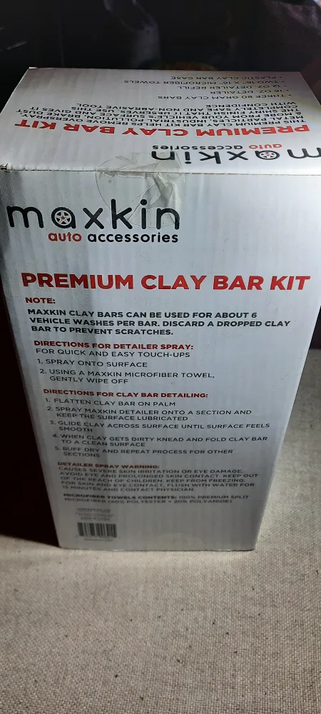 Brand New Maxkin Premium Clay Bar Kit image indicator(3)
