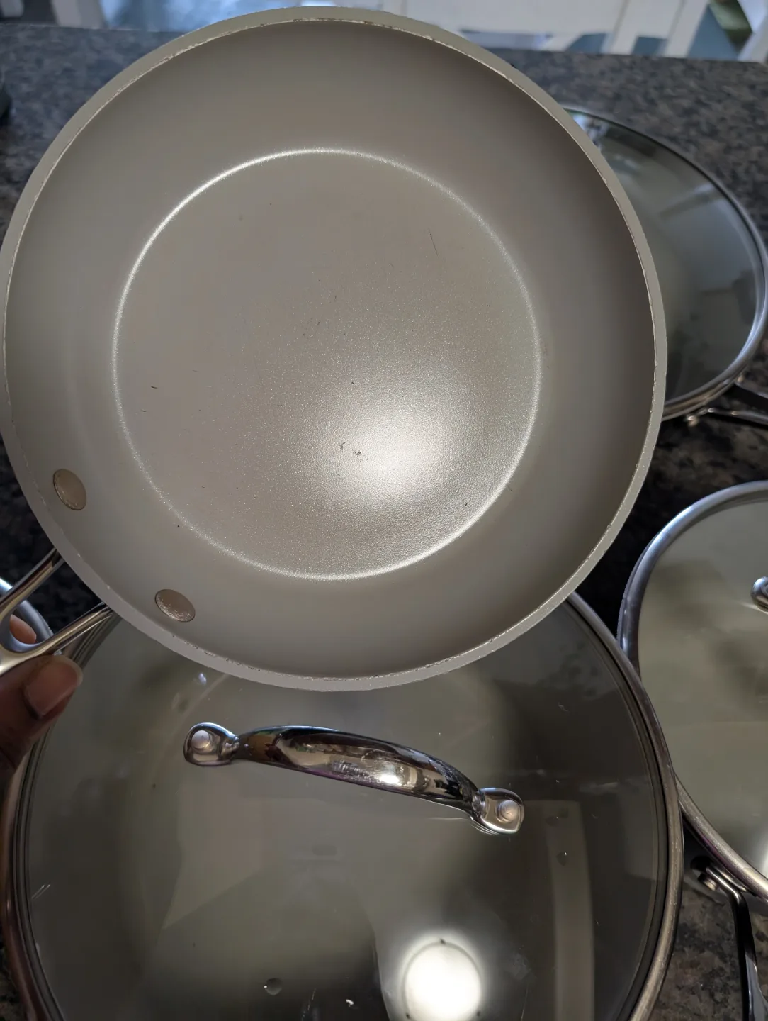 Tramontina Non-Stick Cookware Set with Lids image indicator(3)