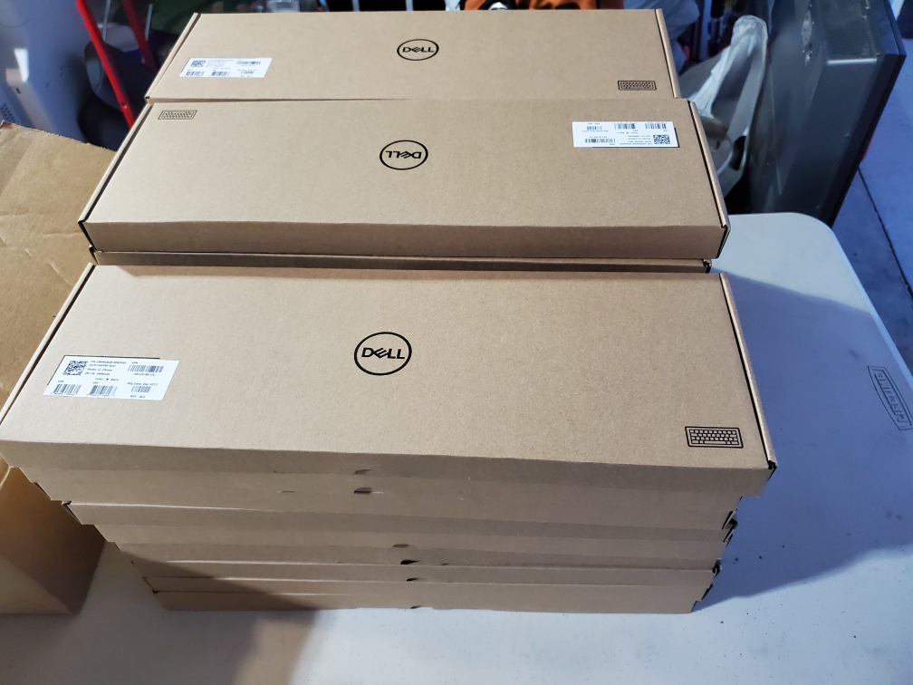 *Brand New* Dell USB Black Keyboard - Qty 28 - photo 3