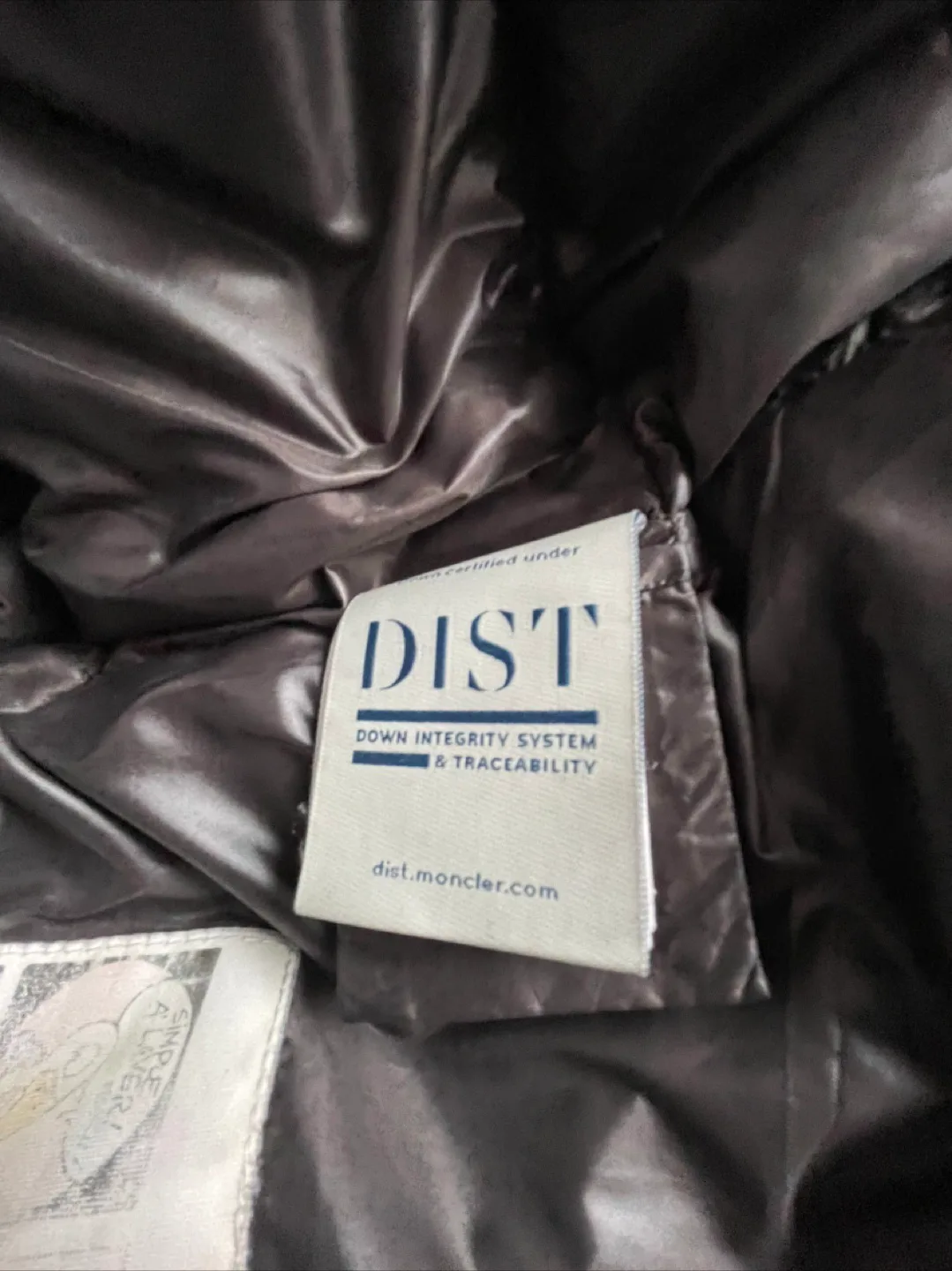 (Offers only) Moncler Glossy Black Puffer Jacket image indicator(4)