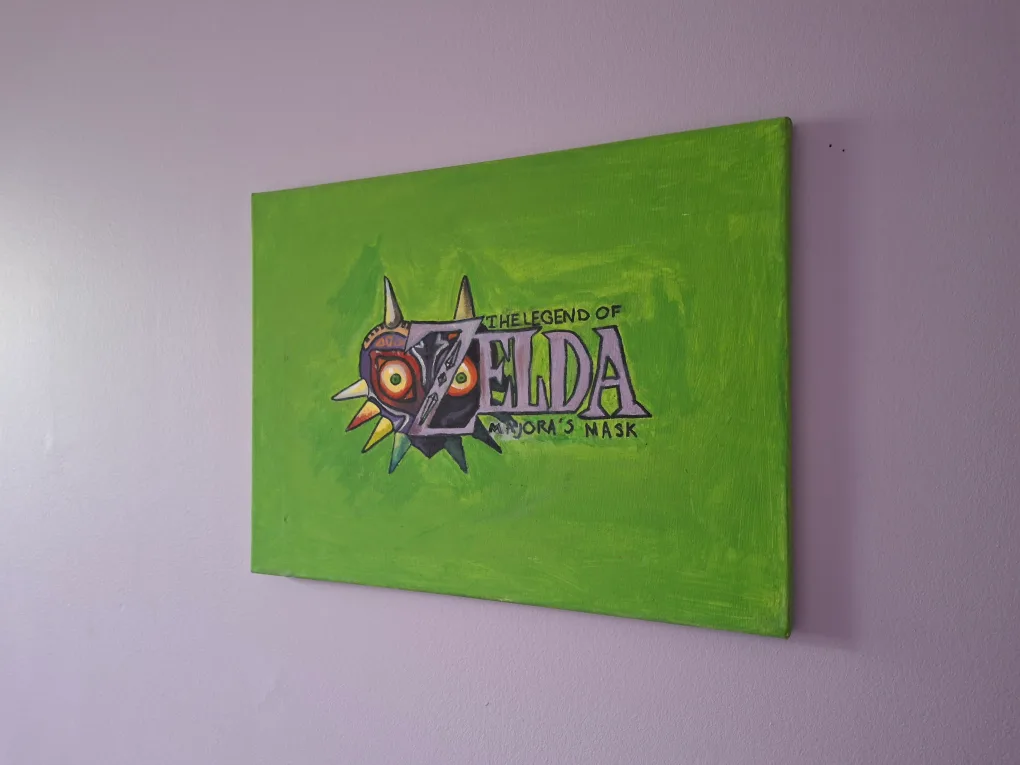 Zelda Majora's Mask Canvas Painting image indicator(4)