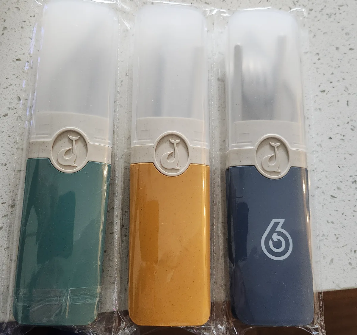 Brand New Portable Cutlery Sets x3 thumbnail