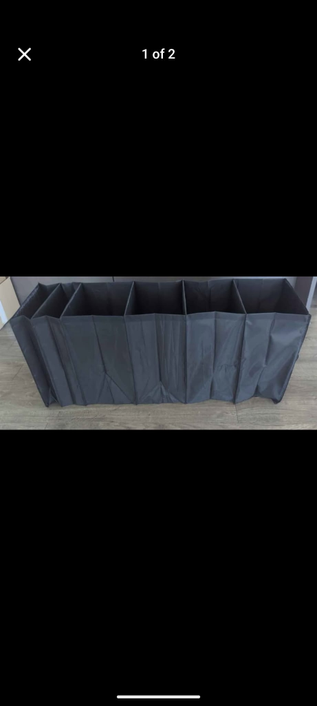 IKEA Hanging Closet Organizer - Black - photo 2