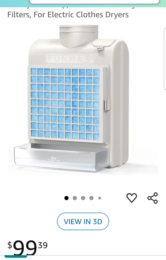 Funmas Indoor Dryer vent