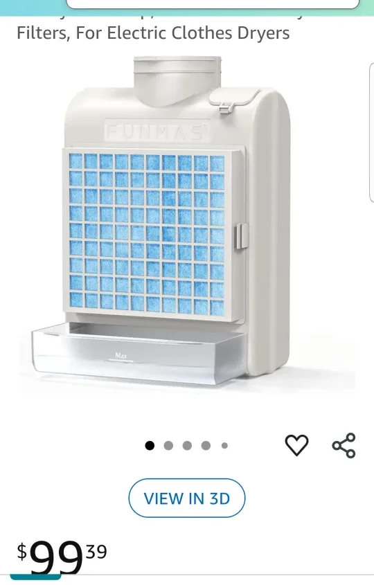 Funmas Indoor Dryer vent