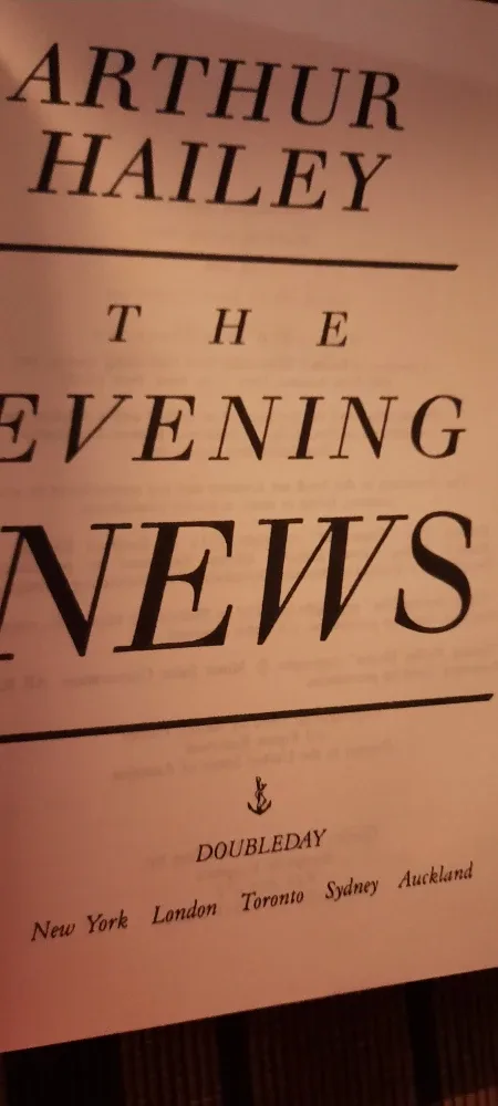 Arthur Hailey: The Evening News and Money changes image indicator(3)