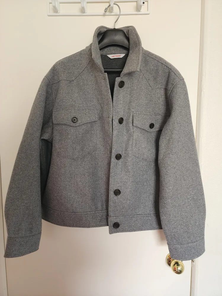 Joe Fresh Grey Wool Blend Jacket thumbnail