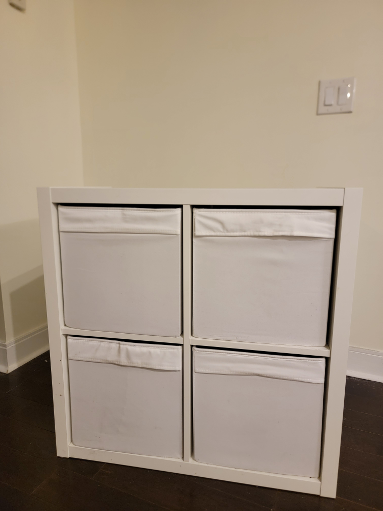 KALLAX 2x2 with bins
