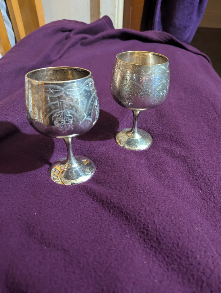 Pair of Decorative Goblets thumbnail
