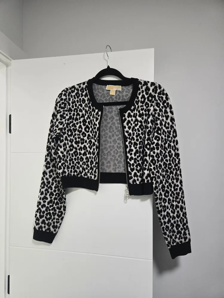 Michael Kors Leopard Print Jacket thumbnail