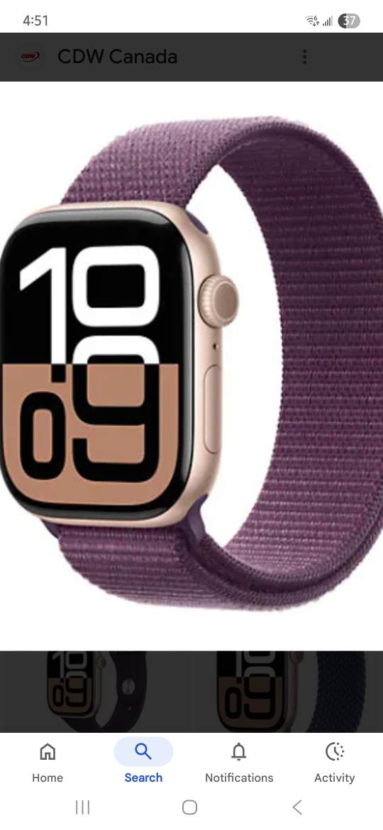 Apple Watch Series 10 GPS 42mm Rose Gold