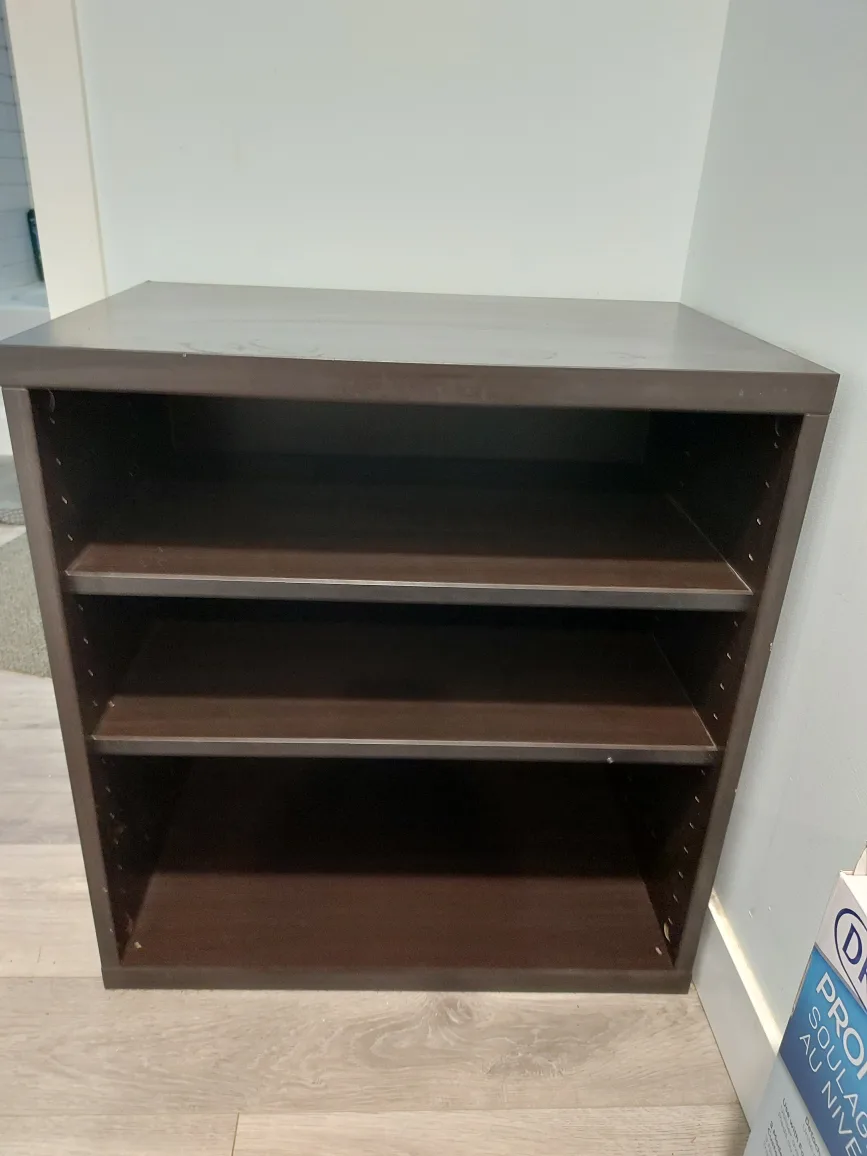 Brown Shelf Unit thumbnail