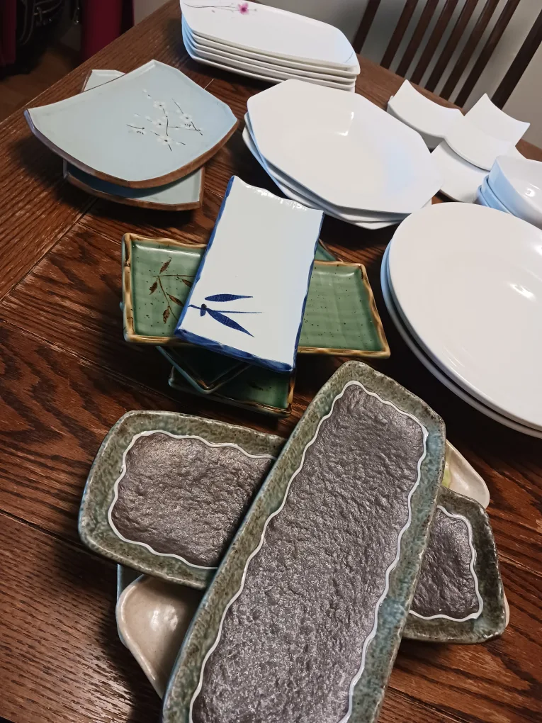 Assorted Decorative Serving Dishes thumbnail