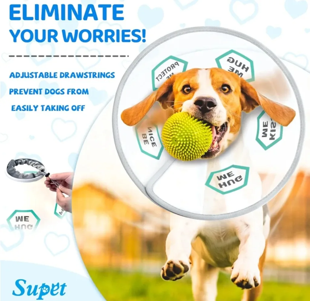 Supet Dog Cone Collar - Size L image indicator(3)