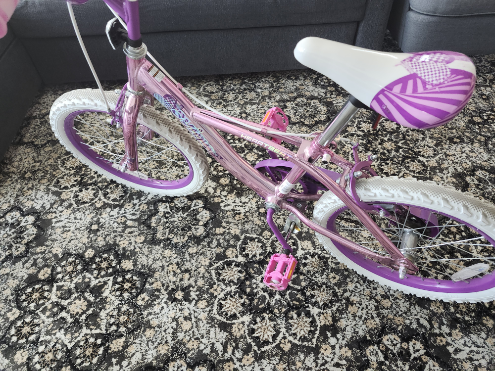 Girls' Heartbeat Bike - Pink & Purple - photo 2