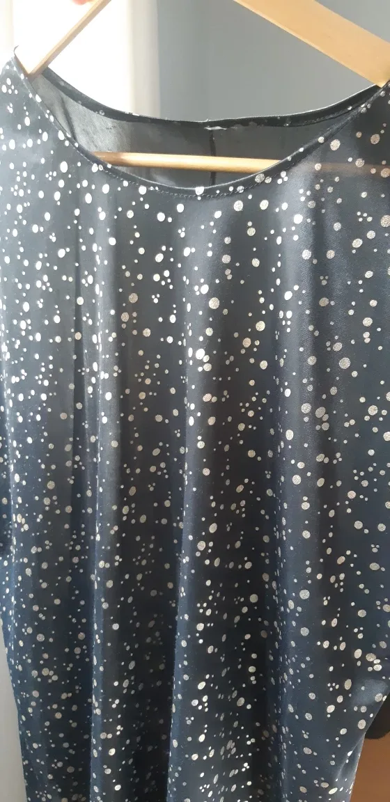 Black & Gold Polka Dot Blouse image indicator(3)