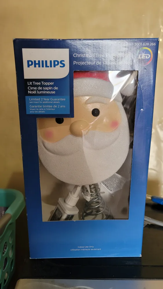 Philips Christmas Tree Projection Topper - New in Box! thumbnail