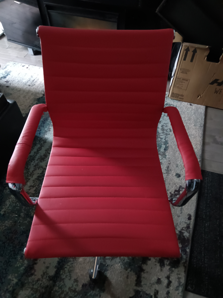 Modern Red Office Chair - photo 4