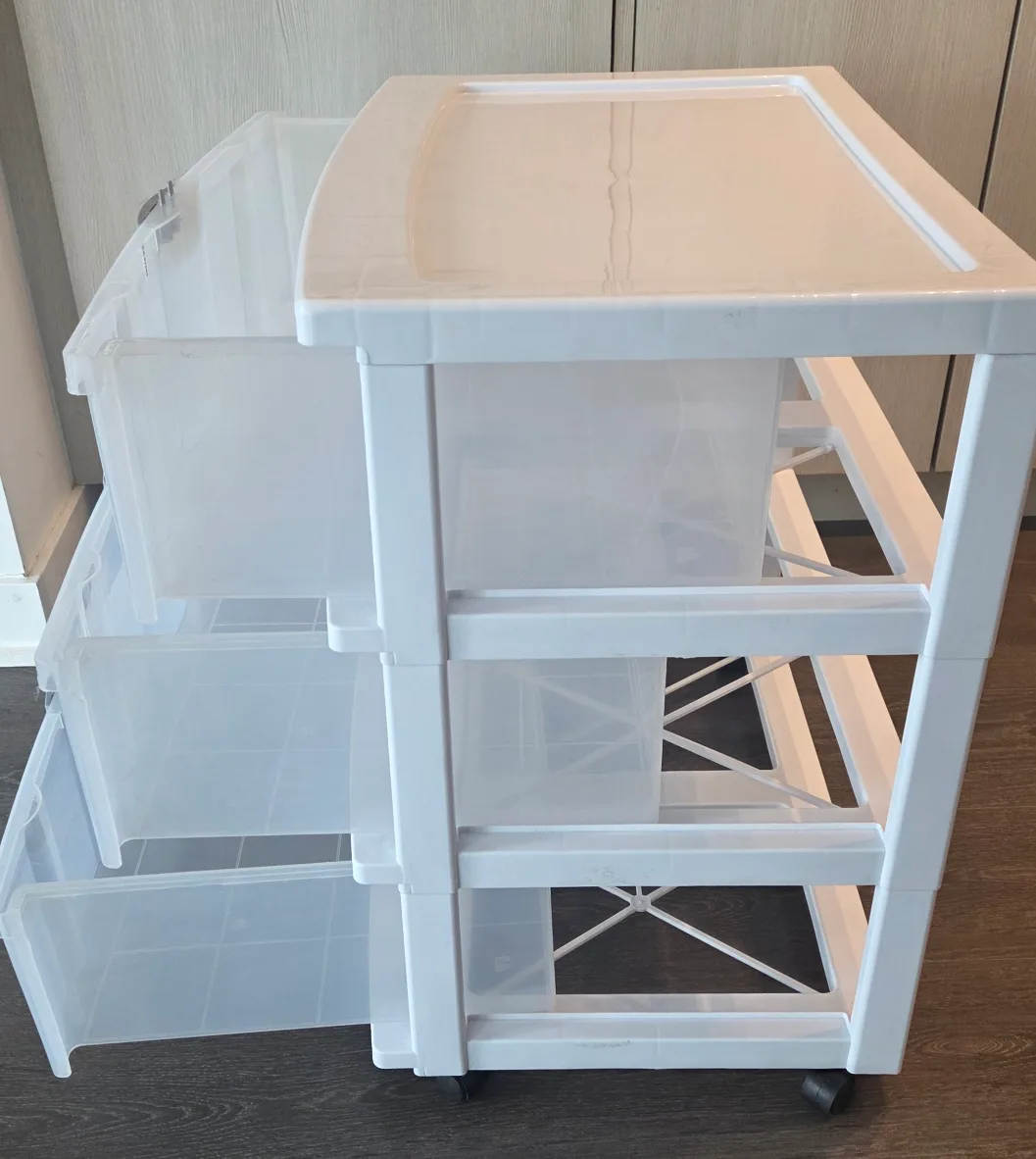 3 drawer storage tower thumbnail