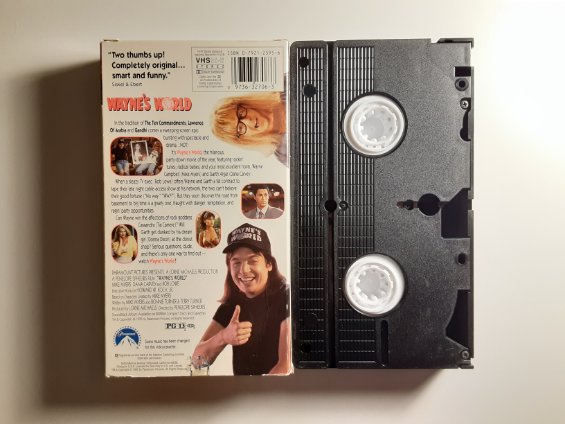 (-) Wayne's World | VHS (-) - photo 3