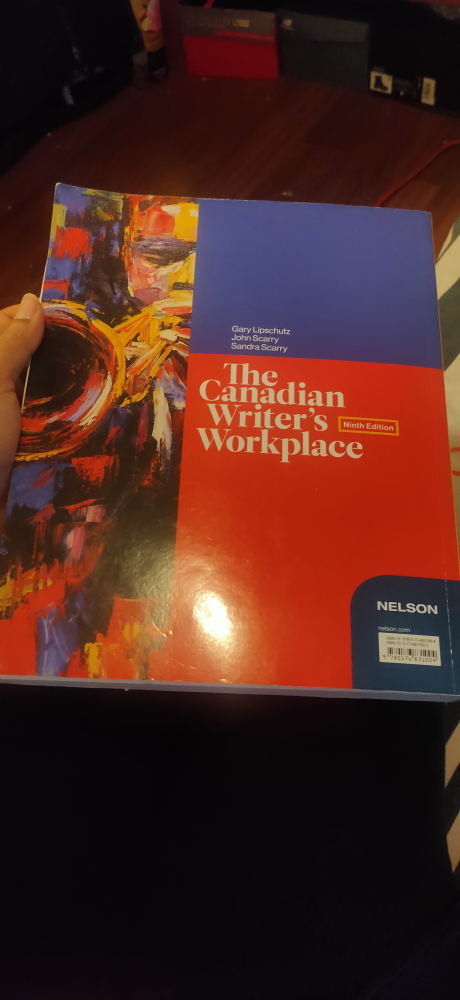 The Canadian Writer's Workplace Textbook - photo 3