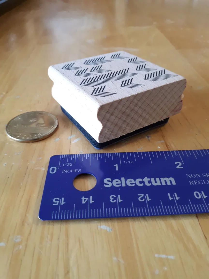 Rubber Stamp: Chevrons / Arrows design image indicator(7)