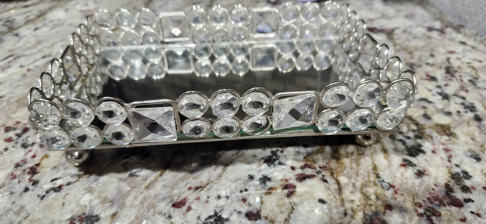 Decorative Mirrored Tray - photo 3