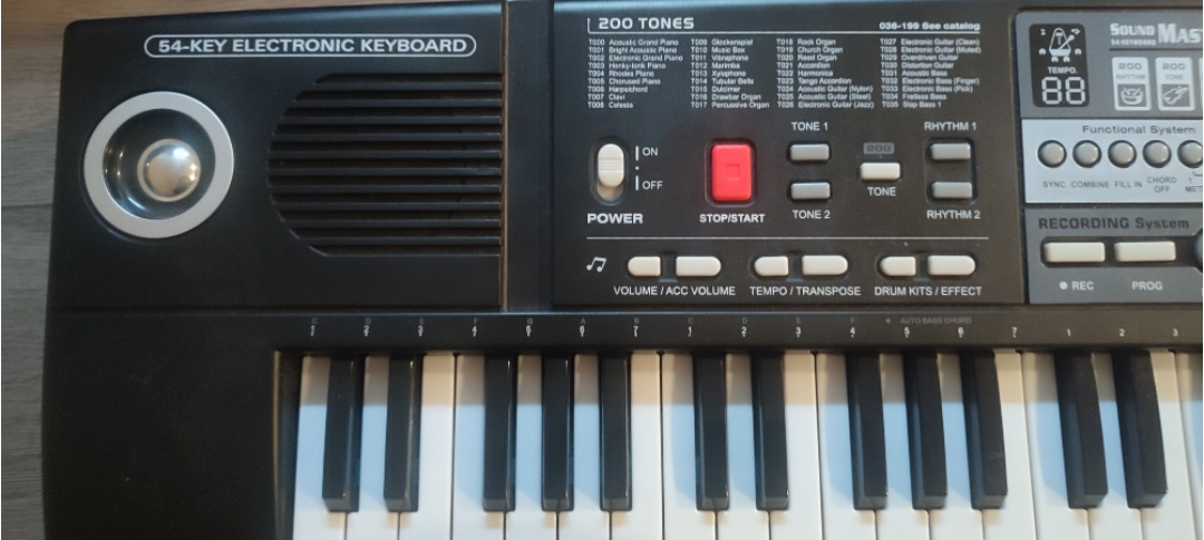 Sound Master 54 Key Electronic Keyboard - photo 4