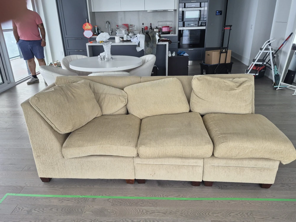 Beige Sectional Sofa